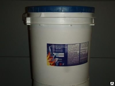 КОС-КМ огнезащитная краска для металлоконструкций на водной основе R90