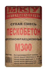 Смесь-пескобетон М-300