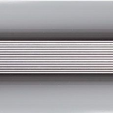 Угол на ступени Русский профиль с резиновой вставкой серебро глянец 40*900*20 мм (упак 10 шт) 3
