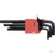 Набор ключей имбусовых HEX, 1.5-10 мм, CrV, 9 шт, удлиненные Matrix #1