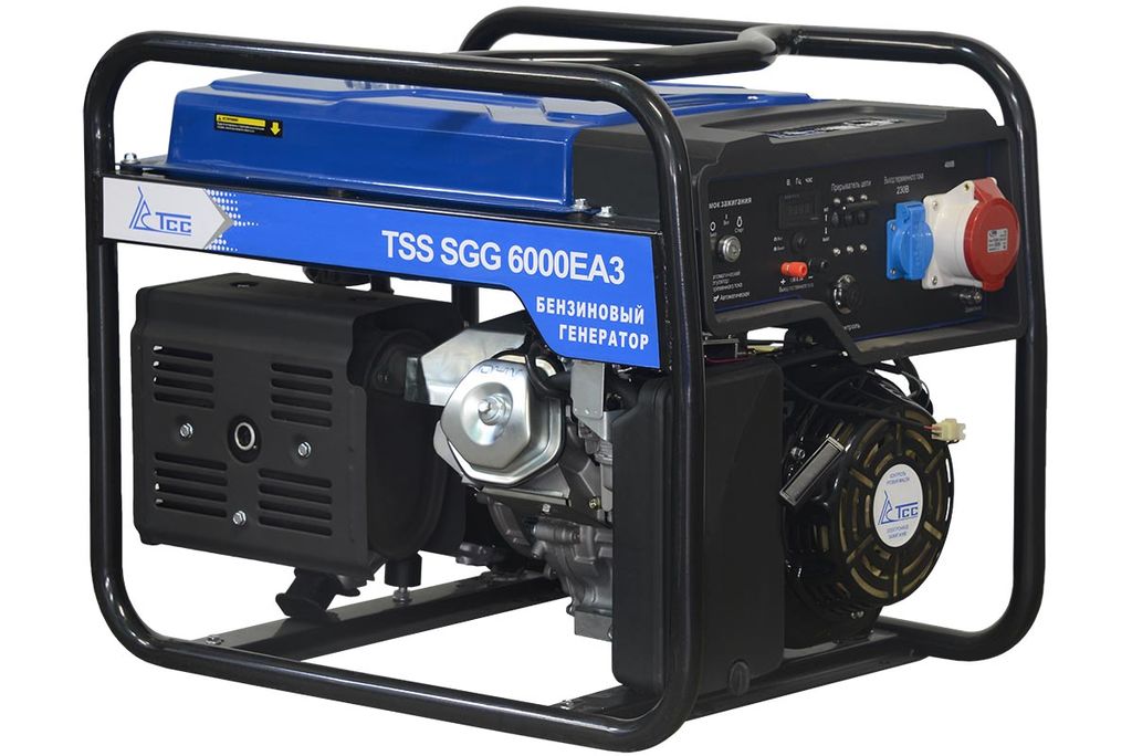 Бензогенератор TSS SGG 6000 E3A с АВР