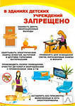 Комплект плакатов «Пожарная безопасность в детских учреждениях»