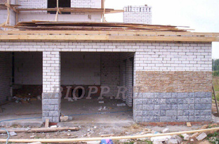 Фасадная плитка "Ростовский камень" мрамор из бетона 