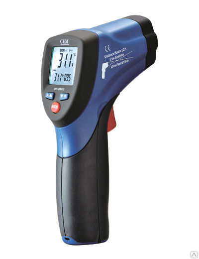 Инфракрасный термометр (пирометр) DT-8862
