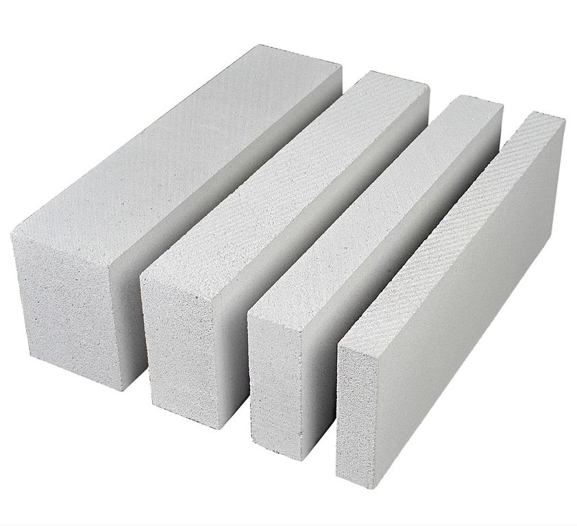 Блок из ячеистого бетона 600 х 300 х100 перегородки