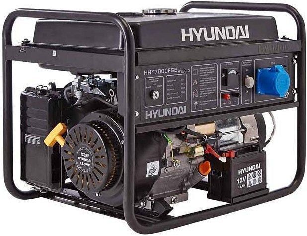 Газовый генератор HYUNDAI HHY7000FGE