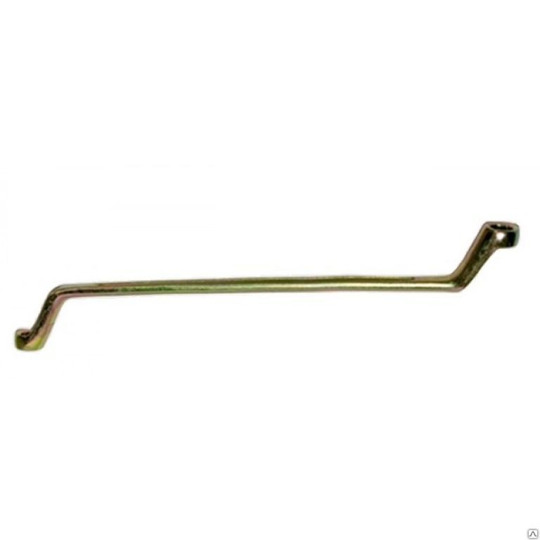 Накидной ключ СибрТех, желтый цинк, 8х10 мм