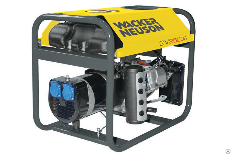 Однофазный генератор Wacker Neuson GV 2500A