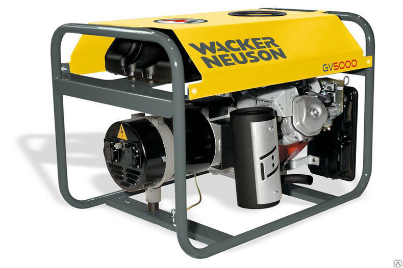 Однофазный генератор Wacker Neuson GV 5000A