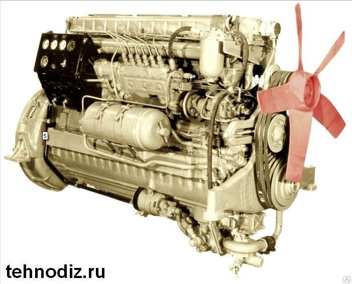 Двигатель дизельный силовых установок 1Д6Н-250С2 (У1Д6)