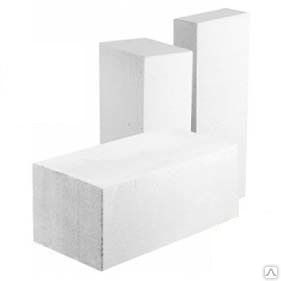 Блоки стеновые из ячеистого бетона БС 600х300х200 Д400