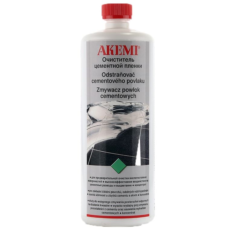 Очиститель цементной пленки AKEMI 1,0 л.