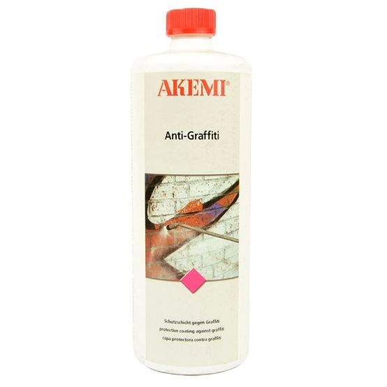 Защитная пропитка от красок граффити ANTI-GRAFITI AKEMI для камня, 1,00 л.