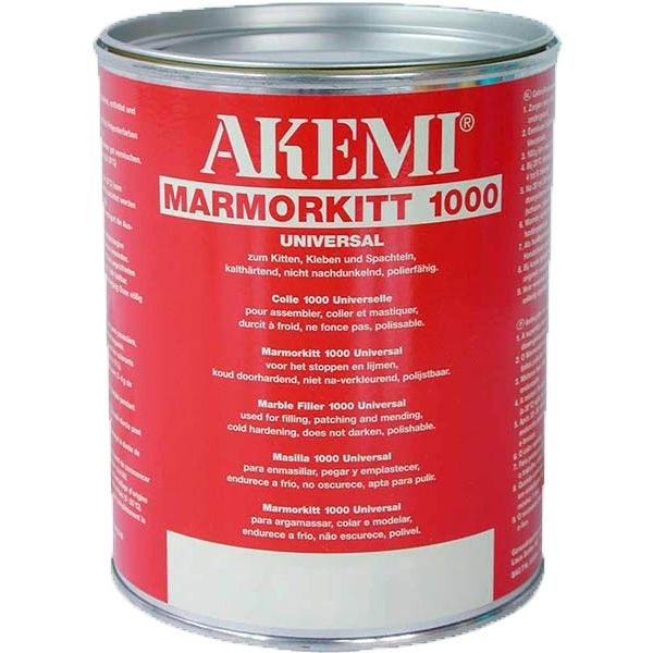 Кремообразный полиэфирный клей-шпатлевка (текучий) MARMORKITT 1000 AKEMI
