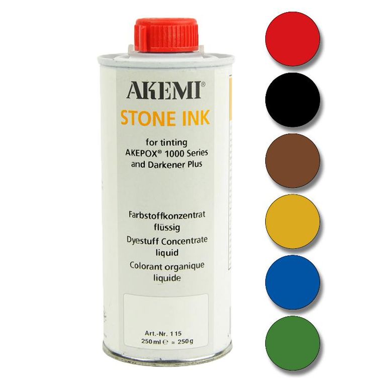 Каменные чернила (краситель) для серии клеев AKEPOX 1000 AKEMI, золотисто-к