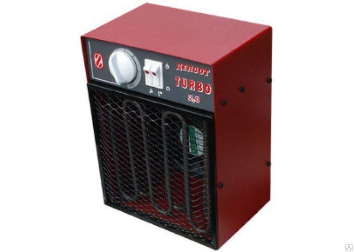 Тепловентилятор КЭВ - 2,0 (2 кВт; 220В; 170 куб.м/ч; т/регулятор)