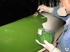 Гелькоут матричный зелёный Polystar UG 850 Sirca Н09 зеленый (под кисть)