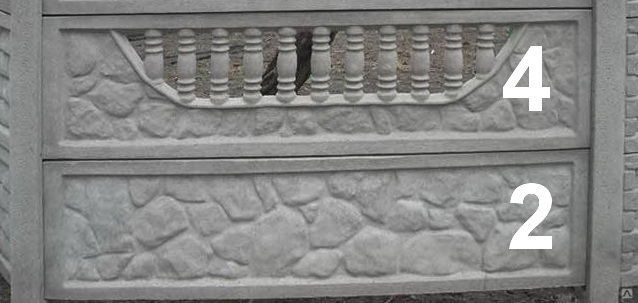 Железобетонный забор купить от 16 бел. руб/секция в Гомеле от компании ...