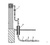 Цокольный ввод газопровода полиэтилен-сталь г-образный (2мх1м) Ду 32х25 #2