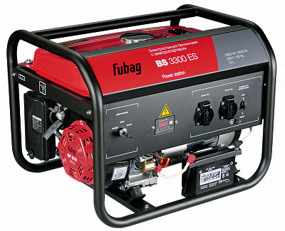 FUBAG BS 3300 ES Бензиновый генератор 3 кВт с электростартером
