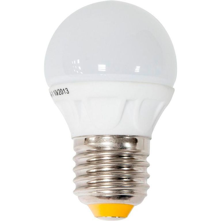 Лампа светодиодная LED 5вт Е27 белый шар (LB-38) Feron