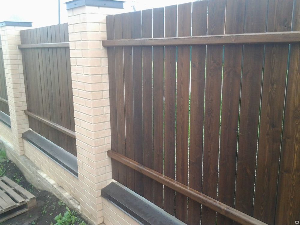 Забор евроштакетник шахматка под ключ, цена в Краснодаре от компании ...