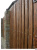 Забор из деревянных досок #2