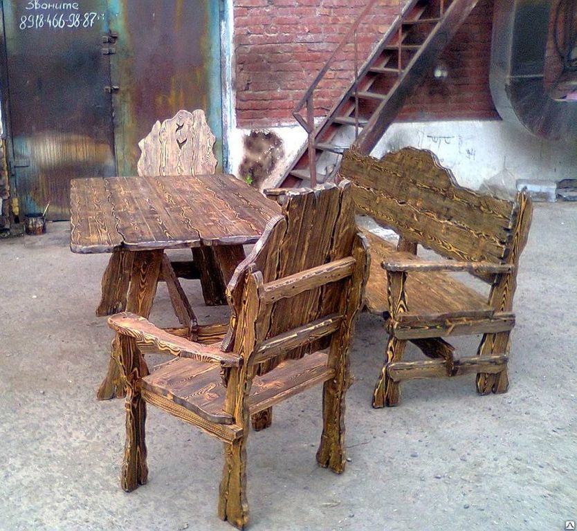 Изготовление деревянной мебели для кафе #2