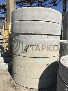 Кольцо бетонное колодезное стеновое КС 15-3 / КС 15-3 паз 