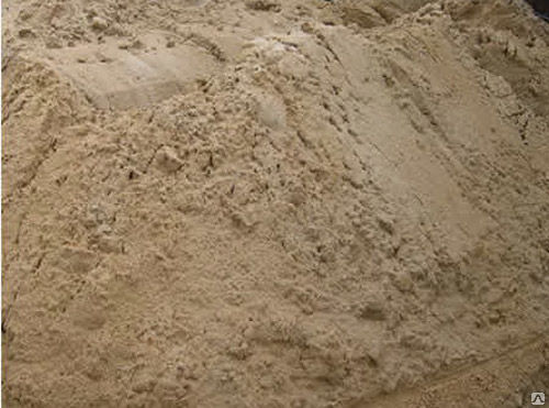 Песок природный мелкий