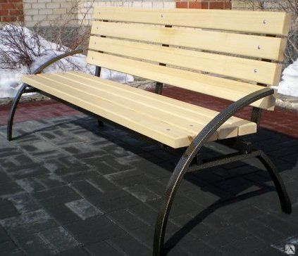 Скамья "Практика" уличная, цена в Ижевске от компании ПромСнаб