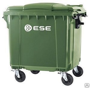 Пластиковый контейнер для мусора 770 л (Поставка от 5-ти штук)