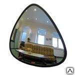 Зеркало для помещений треугольное, 330х330х360мм