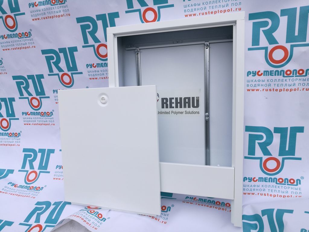 Шкаф коллекторный, приставной REHAU AP 130/1205 белый 3