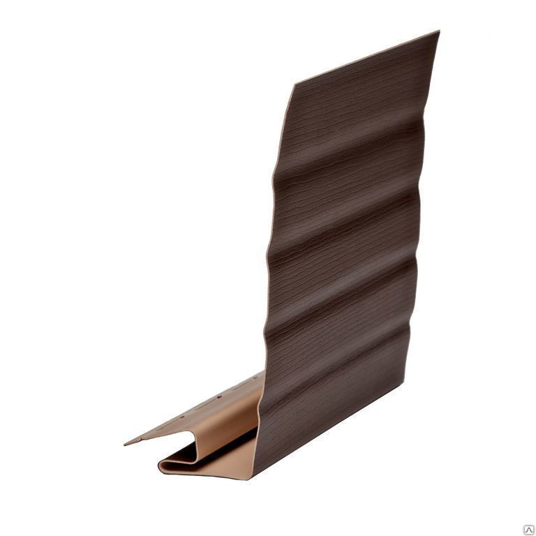 J-Фаска Шоколад комплектующие для сайдинга и соффита