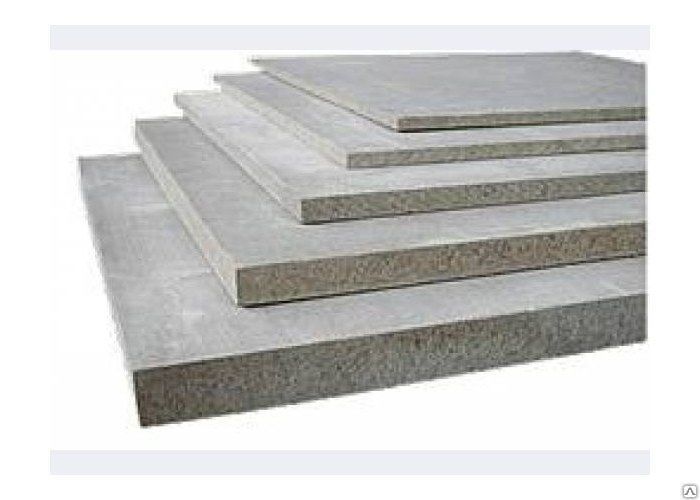 Цементно стружечная плита ЦСП 10х1200х2700 вес 40 кг.