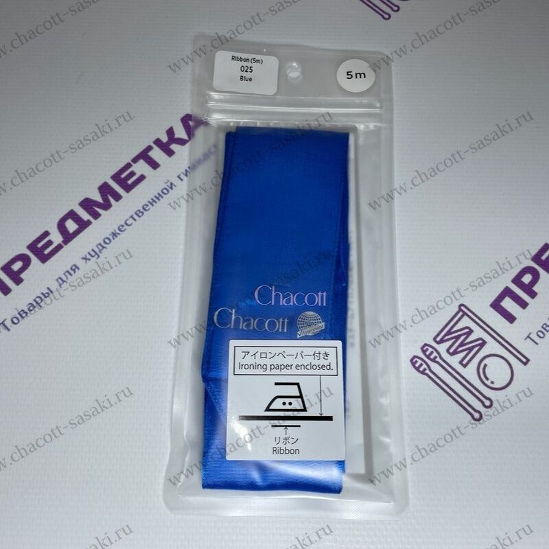 Купить ленту для художественной гимнастики Chacott Ribbon 5 м, голубую ...