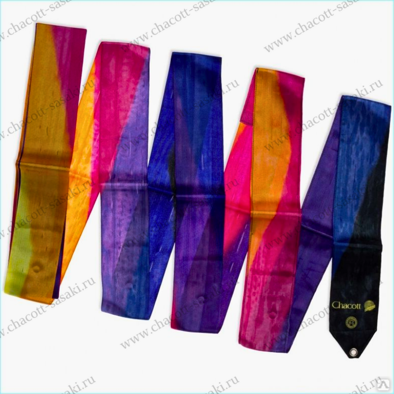 Лента гимнастическая Chacott градиентная Ribbon 6 м, алая 285 цена в ...