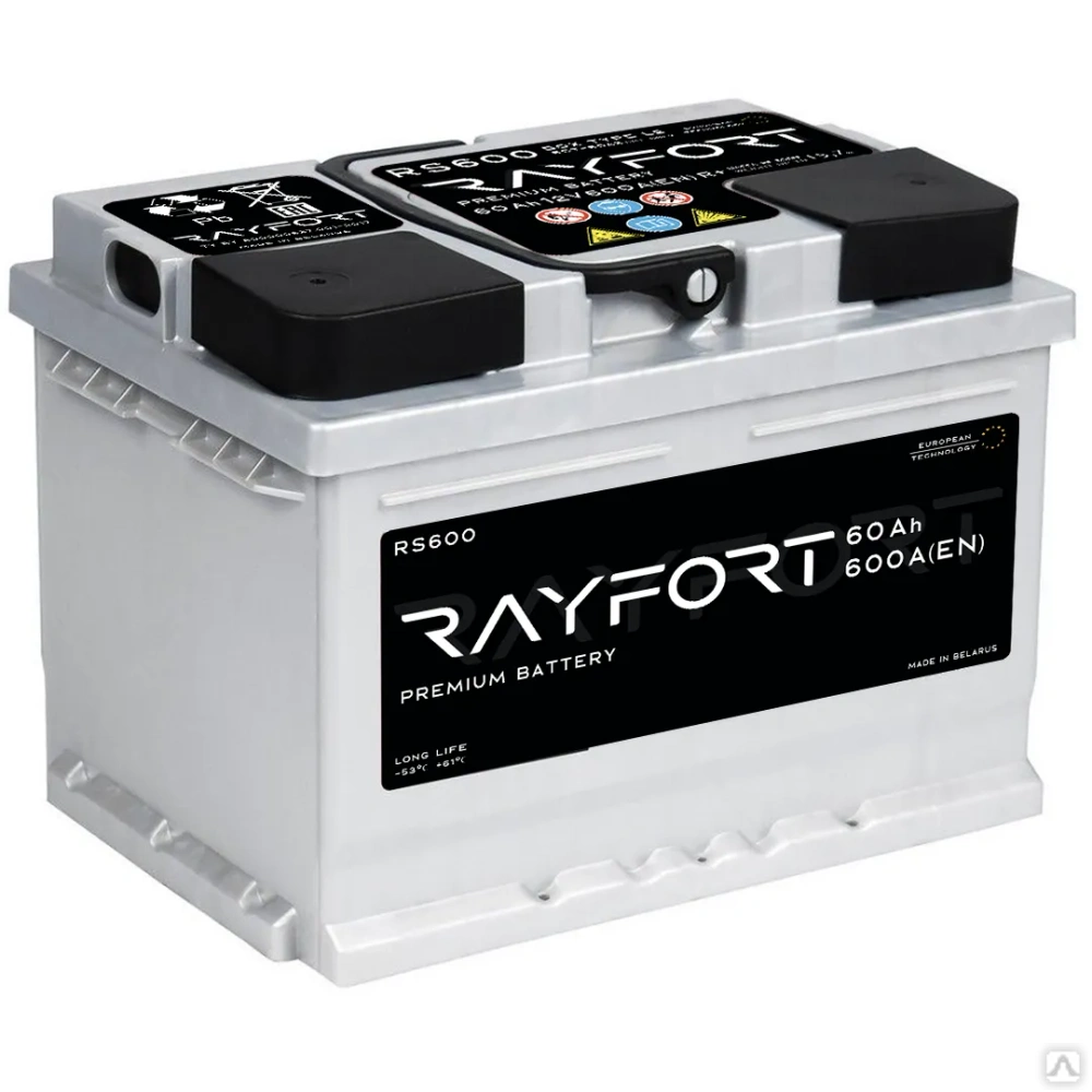 Купить аккумулятор RAYFORT RS600 60Ah в СПб