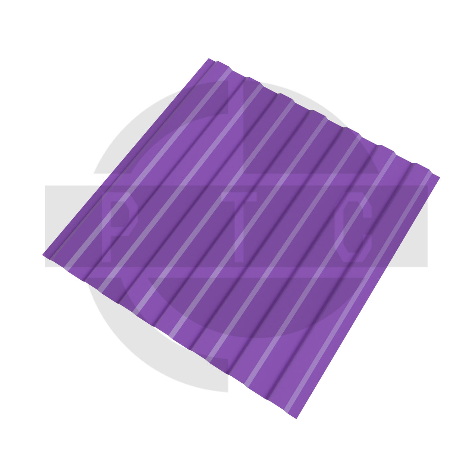 Профлист для забора НС-35х1000-В 0,5 мм Violet Темно-фиолетовый