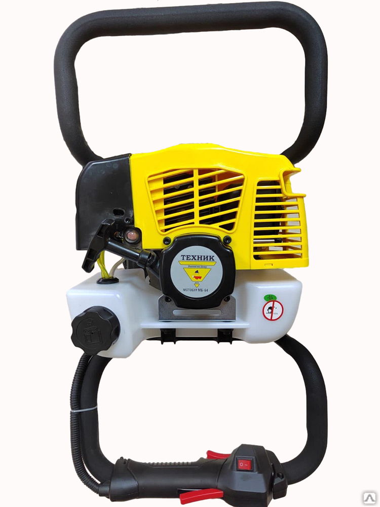 Мотобур бензиновый Техник-64 3200 об/мин 3,0 кВт 11.5 кг купить в ...